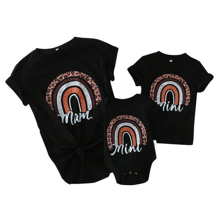 Toddler Girl T Shirts Sleeve Blouse Me T Summer Outfits Short And For Toddler Casual Mommy Shirt Tops Leopard Clothes Print Baby Family Matching Tee Kids Rainbow Tops For 6-7 Years
Toddler Girl T Shirts Sleeve Blouse Me T Summer Outfits Short And For Toddler Casual Mommy Shirt Tops Leopard Clothes Print Baby Family Matching Tee Kids Rainbow Tops For 6-7 Years