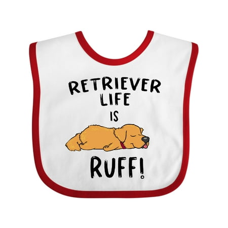 Inktastic Retriever Life is Ruff! Longhaired Golden Gift Baby Boy or Baby Girl Bib
Inktastic Retriever Life is Ruff! Longhaired Golden Gift Baby Boy or Baby Girl Bib