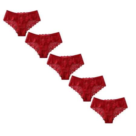 Womens Underwear Brief Essentials Stretch Bikini Panty Lace Trim 4 Colors Comfy Panties5PC
Womens Underwear Brief Essentials Stretch Bikini Panty Lace Trim 4 Colors Comfy Panties5PC