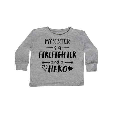 Inktastic My Sister is a Firefighter and a Hero Gift Toddler Boy or Toddler Girl Long Sleeve T-Shirt
Inktastic My Sister is a Firefighter and a Hero Gift Toddler Boy or Toddler Girl Long Sleeve T-Shirt