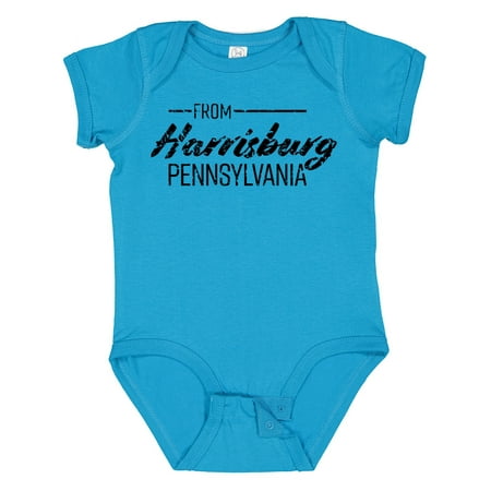 Inktastic From Harrisburg Pennsylvania in Black Distressed Text Gift Baby Boy or Baby Girl Bodysuit
Inktastic From Harrisburg Pennsylvania in Black Distressed Text Gift Baby Boy or Baby Girl Bodysuit