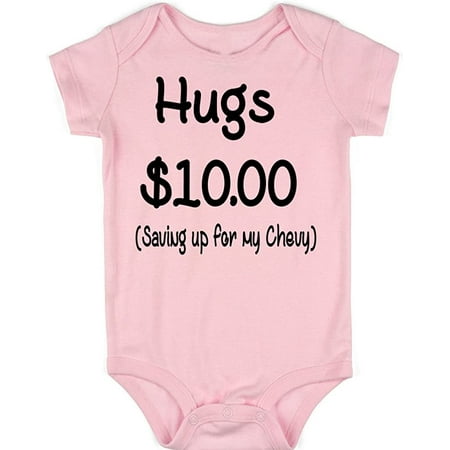VRW Hugs $10 saving up for my chevy baby unisex Onesie Romper Bodysuit (6-9months Pink)
VRW Hugs $10 saving up for my chevy baby unisex Onesie Romper Bodysuit (6-9months Pink)