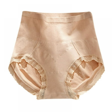 Miyanuby Women s Tame Your Tummy Shaping Lace Underwear High Waist Stretch Briefs Soft Underpants Breathable Ladies Panties Skin M
Miyanuby Women s Tame Your Tummy Shaping Lace Underwear High Waist Stretch Briefs Soft Underpants Breathable Ladies Panties Skin M