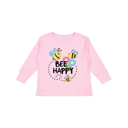 Inktastic Bee Happy with Flowers Gift Toddler Boy or Toddler Girl Long Sleeve T-Shirt
Inktastic Bee Happy with Flowers Gift Toddler Boy or Toddler Girl Long Sleeve T-Shirt