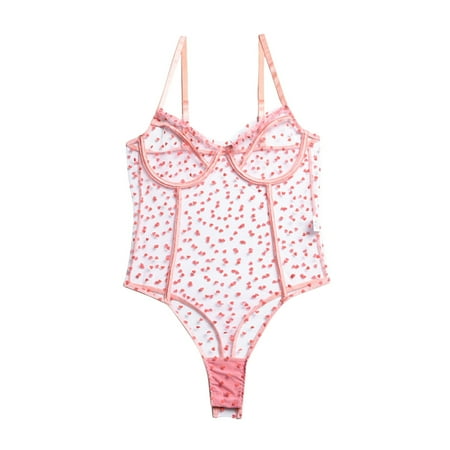 Fabiurt Women s Underwear Lace Fashion Lingerie Pajamas Underwear Ring Garter Steel Sleepwear Pink
Fabiurt Women s Underwear Lace Fashion Lingerie Pajamas Underwear Ring Garter Steel Sleepwear Pink