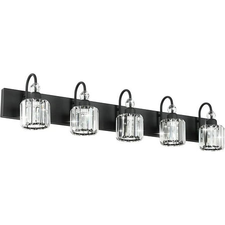 Modern black crystal vanity lamp 5 lights Modern crystal bathroom vanity lamp Matte black crystal bathroom wall lights Modern black crystal bathroom wall lights
Modern black crystal vanity lamp 5 lights Modern crystal bathroom vanity lamp Matte black crystal bathroom wall lights Modern black crystal bathroom wall lights