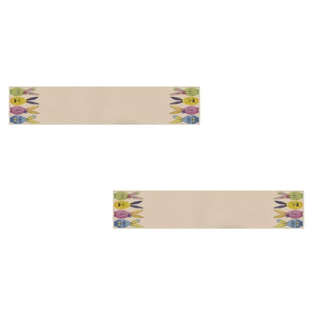 2PCS Easter Room Decor Banner House Kitchen Decoration Outdoor Easter Table Flag Bunny Egg Pattern Table Decoration Waterproof Mat Fabric Printed Table Runner
2PCS Easter Room Decor Banner House Kitchen Decoration Outdoor Easter Table Flag Bunny Egg Pattern Table Decoration Waterproof Mat Fabric Printed Table Runner