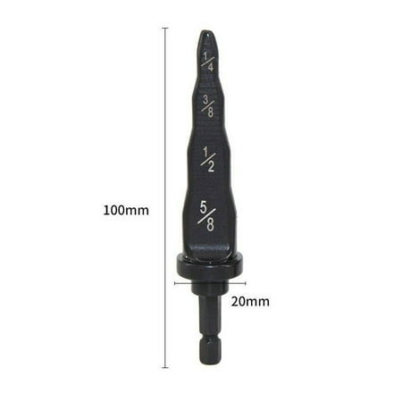 Copper Tube Expander English Metric Expander for Hexagonal Handle Hand Drill