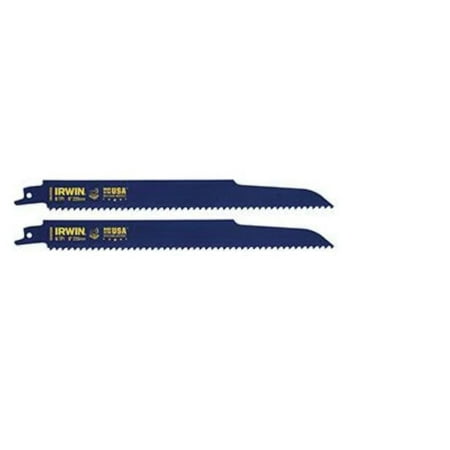 IRWIN 2018873 Reciprocating Saw Blade 6 TPI HSS Cutting Edge Bi-Metal