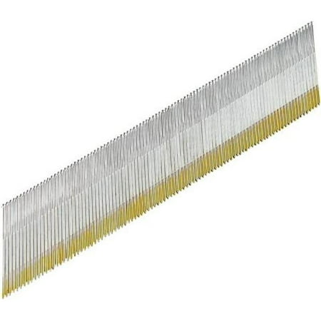 2.5 in. 5 Gauge Angled Strip DA Finish Nails Smooth Shank