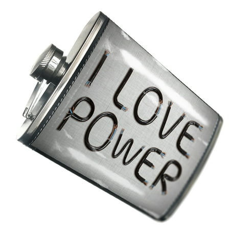 NEONBLOND Flask I Love Power Electronics Wires and Cables