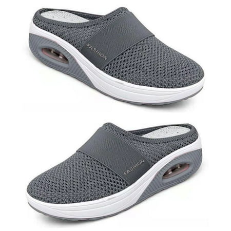 lizyue 1 Pair Slip-on Hollow Mesh Fabric Women Sandals Casual Increase Cushion Non-slip Platform Slippers for Daily Life
lizyue 1 Pair Slip-on Hollow Mesh Fabric Women Sandals Casual Increase Cushion Non-slip Platform Slippers for Daily Life
