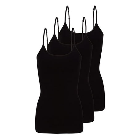 M&M SCRUBS Women s Camisole Cotton Stretch Slim-Fit Cami Soft and Breathable Undershirt with Adjustable Strap Tank Top Multi Pack of 3 (Black) Large
M&M SCRUBS Women s Camisole Cotton Stretch Slim-Fit Cami Soft and Breathable Undershirt with Adjustable Strap Tank Top Multi Pack of 3 (Black) Large