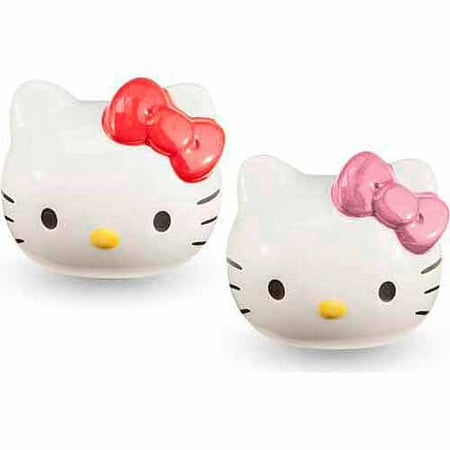 Vandor Hello Kitty Ceramic Salt & Pepper Set