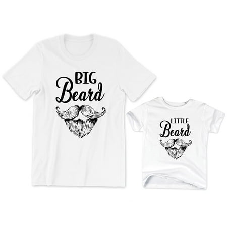 Big Beard Men s T-Shirt Matching Graphic Tee Little Beard Kids Toddler Shirt Youth
Big Beard Men s T-Shirt Matching Graphic Tee Little Beard Kids Toddler Shirt Youth
