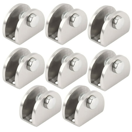 Stainless Steel Cabinet Door Glass Clamp Shelf Brackets Fixing Clips Holder 8pcs
Stainless Steel Cabinet Door Glass Clamp Shelf Brackets Fixing Clips Holder 8pcs