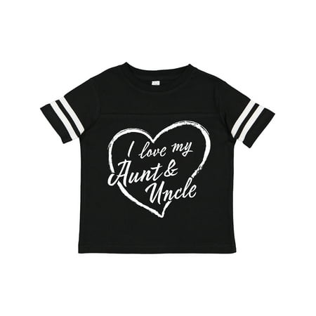 Inktastic I Love My Aunt and Uncle in White Chalk Heart Gift Toddler Boy or Toddler Girl T-Shirt
Inktastic I Love My Aunt and Uncle in White Chalk Heart Gift Toddler Boy or Toddler Girl T-Shirt