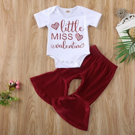 Baby Girls Two-Piece Outfits Short Sleeve Romper + Solid Color Flared Trousers/Skirt
Baby Girls Two-Piece Outfits Short Sleeve Romper + Solid Color Flared Trousers/Skirt