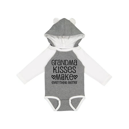 Inktastic Grandma Kisses Make Everything Better Gift Baby Boy or Baby Girl Long Sleeve Bodysuit
Inktastic Grandma Kisses Make Everything Better Gift Baby Boy or Baby Girl Long Sleeve Bodysuit