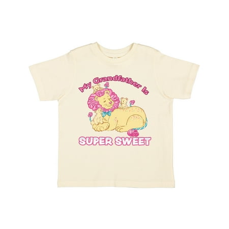 Inktastic My Grandfather Is Super Sweet Cotton Candy Lions Gift Toddler Boy or Toddler Girl T-Shirt
Inktastic My Grandfather Is Super Sweet Cotton Candy Lions Gift Toddler Boy or Toddler Girl T-Shirt