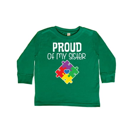Inktastic Autism Awareness Proud of my Sister Gift Toddler Boy or Toddler Girl Long Sleeve T-Shirt
Inktastic Autism Awareness Proud of my Sister Gift Toddler Boy or Toddler Girl Long Sleeve T-Shirt