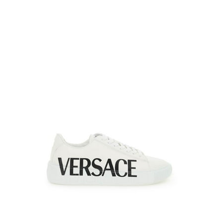 Versace Leather Greca Sneakers