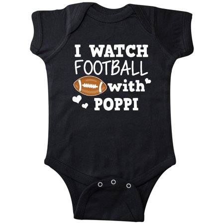 Inktastic I Watch Football with My Poppi Gift Baby Boy Bodysuit 
Inktastic I Watch Football with My Poppi Gift Baby Boy Bodysuit