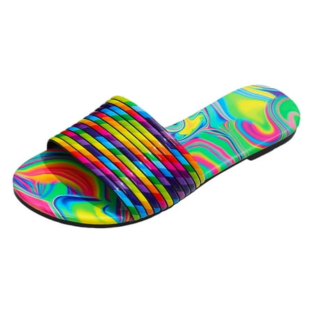 Women S Slipper Sandals Europe And The United States Foreign Trade Large Size Flat Bottom One Word Slippers Female New Outer Wear Candy Colour Beach Sandals Slippers
Women S Slipper Sandals Europe And The United States Foreign Trade Large Size Flat Bottom One Word Slippers Female New Outer Wear Candy Colour Beach Sandals Slippers