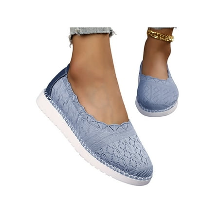 Daeful Women Casual Shoes Mesh Flats Comfort Walking Shoe Travel Lightweight Fashion Slip On Loafers Gray 5.5
Daeful Women Casual Shoes Mesh Flats Comfort Walking Shoe Travel Lightweight Fashion Slip On Loafers Gray 5.5