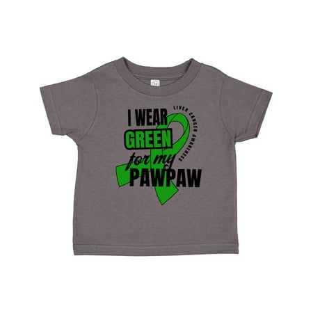 Inktastic I Wear Green for My Pawpaw Liver Cancer Awareness Gift Toddler Boy or Toddler Girl T-Shirt
Inktastic I Wear Green for My Pawpaw Liver Cancer Awareness Gift Toddler Boy or Toddler Girl T-Shirt