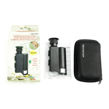 Pocket 200X~240X Handheld LED Lamp Light Zoom Magnifier Mini Portable Microscope
Pocket 200X~240X Handheld LED Lamp Light Zoom Magnifier Mini Portable Microscope