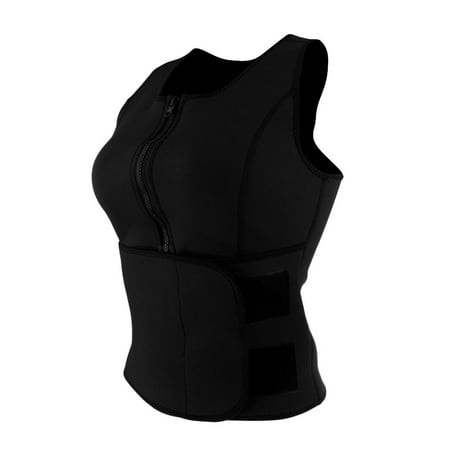 DDamen Mens Neoprene Vest Shaper Vest Sauna Suits Training Waist Corset with Adjustable Fitness Waist Ci