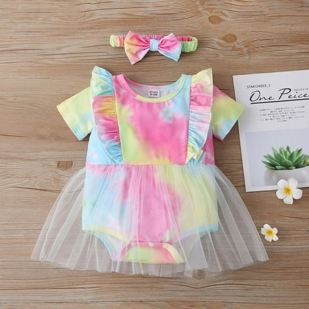 Leutsin Toddler Baby Boys Girls Summer Tie-dyed Net Yarn One-piece Romper Clothes Suit
Leutsin Toddler Baby Boys Girls Summer Tie-dyed Net Yarn One-piece Romper Clothes Suit