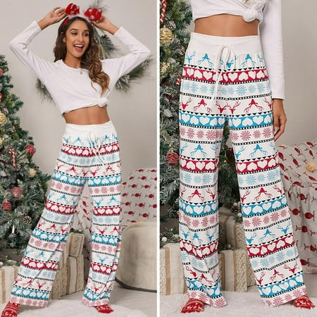 Womens Ultra Soft Drawstring Stretch Floral Print Long Wide Leg Lounge Pants Christmas Pajama Sleeping Pants
Womens Ultra Soft Drawstring Stretch Floral Print Long Wide Leg Lounge Pants Christmas Pajama Sleeping Pants