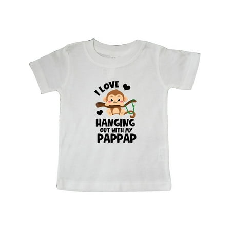 Inktastic Monkey I Love Hanging out with My Pappap Gift Baby Boy or Baby Girl T-Shirt
Inktastic Monkey I Love Hanging out with My Pappap Gift Baby Boy or Baby Girl T-Shirt