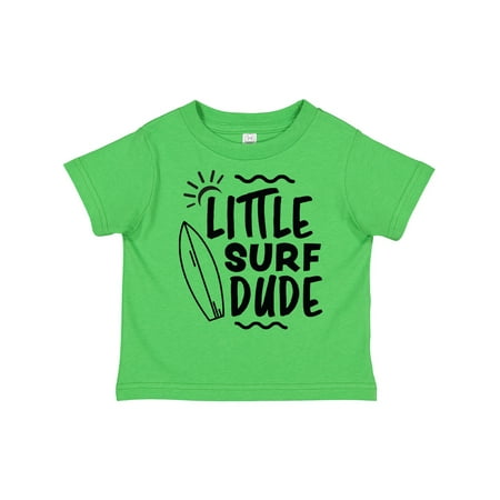 Inktastic Little Surf Dude with Surfboard Gift Toddler Boy Girl T-Shirt