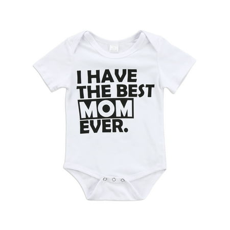 LWXQWDS Baby Girl Boy Short Sleeve Romper Bodysuit Jumpsuit Overall Summer Fall Outfit