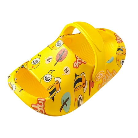 XINSHIDE Kids Lovely Baotou Slipper Summer Cartoon Bee Slip On Water Shoes Children Boys Girls Beach Pool Shower Slippers Mules Athletic Shoes
XINSHIDE Kids Lovely Baotou Slipper Summer Cartoon Bee Slip On Water Shoes Children Boys Girls Beach Pool Shower Slippers Mules Athletic Shoes