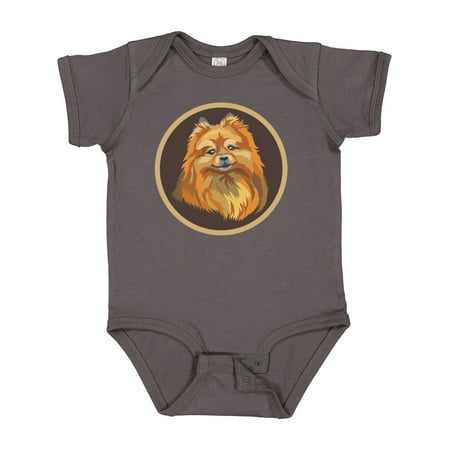 Inktastic Pomeranian Dog Cute Gift Baby Boy or Baby Girl Bodysuit