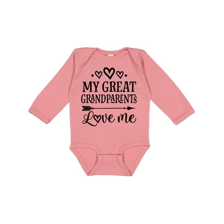 Inktastic My Great Grandparents Love Me Gift Baby Boy or Baby Girl Long Sleeve Bodysuit
Inktastic My Great Grandparents Love Me Gift Baby Boy or Baby Girl Long Sleeve Bodysuit