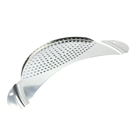 Stainless Steel Pan Pot Drainer Spaghetti Pasta Strainer Easy Draining Kitchen Tool (Silver)
Stainless Steel Pan Pot Drainer Spaghetti Pasta Strainer Easy Draining Kitchen Tool (Silver)