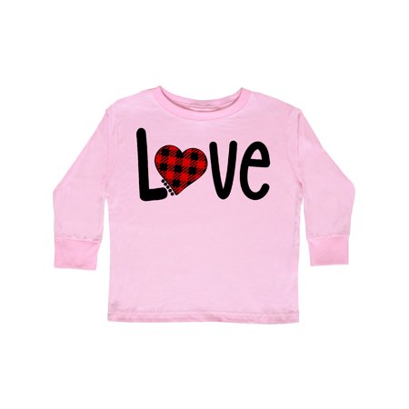 Inktastic Love with Red Plaid Heart Gift Toddler Boy or Toddler Girl Long Sleeve T-Shirt
Inktastic Love with Red Plaid Heart Gift Toddler Boy or Toddler Girl Long Sleeve T-Shirt