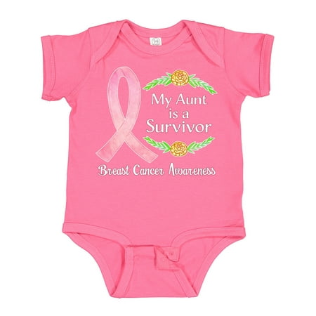 Inktastic My Aunt is a Survivor Breast Cancer Awareness Gift Baby Boy or Baby Girl Bodysuit
Inktastic My Aunt is a Survivor Breast Cancer Awareness Gift Baby Boy or Baby Girl Bodysuit