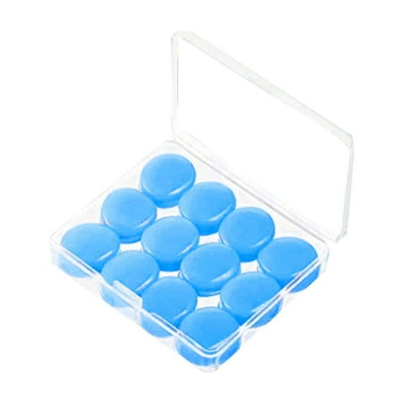 10 Pairs Ear Plugs For Sleeping Reusable Moldable Silicone Earplugs Soft Noise Cancelling Earplugs Sound Blocking Ear Plugs With Case For Swimming Concert 40dB NRR (multicoloured)
10 Pairs Ear Plugs For Sleeping Reusable Moldable Silicone Earplugs Soft Noise Cancelling Earplugs Sound Blocking Ear Plugs With Case For Swimming Concert 40dB NRR (multicoloured)
