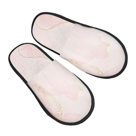 Bingfone Pink Marble House Slippers For Women Men With Soft Rubber Sole Slip On For Indoor/Outdoor-Large
Bingfone Pink Marble House Slippers For Women Men With Soft Rubber Sole Slip On For Indoor/Outdoor-Large