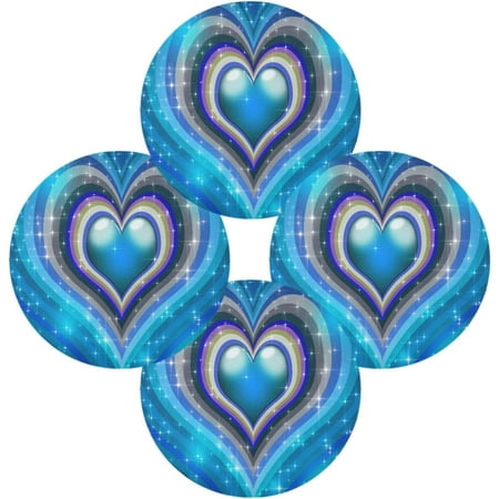 Coolnut Valentine s Day Blue Love Heart Placemats Round Table Mats Non-Slip Heat Resistant Waterproof Placemat for Kitchen Coffee Table Decoration 4PCS
Coolnut Valentine s Day Blue Love Heart Placemats Round Table Mats Non-Slip Heat Resistant Waterproof Placemat for Kitchen Coffee Table Decoration 4PCS