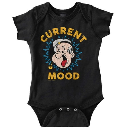 Current Mood Popeye The Sailor Man Romper Boys or Girls Infant Baby Brisco Brands 12M
Current Mood Popeye The Sailor Man Romper Boys or Girls Infant Baby Brisco Brands 12M