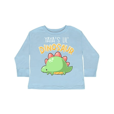 Inktastic Yaya s Lil Dinosaur with Cute Stegosaurus Gift Toddler Boy or Toddler Girl Long Sleeve T-Shirt
Inktastic Yaya s Lil Dinosaur with Cute Stegosaurus Gift Toddler Boy or Toddler Girl Long Sleeve T-Shirt