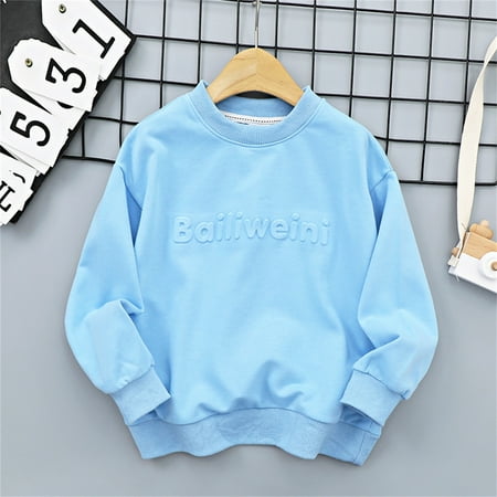 Hunpta Kids Infant Children Toddler Baby Girls Boys Long Sleeve Letter Print Pullover Sweatshirt Tops Blouse Clothes Outfits
Hunpta Kids Infant Children Toddler Baby Girls Boys Long Sleeve Letter Print Pullover Sweatshirt Tops Blouse Clothes Outfits