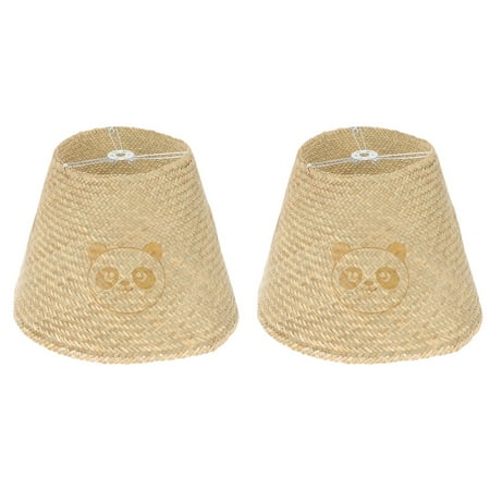 TOYMYTOY 2pcs Natural Woven Ceiling Pendant Light Shade Straw Woven Lampshade for Hotel Restaurant
TOYMYTOY 2pcs Natural Woven Ceiling Pendant Light Shade Straw Woven Lampshade for Hotel Restaurant